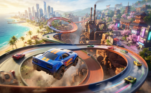 Gameplay d’un jeu similaire à Hot Wheels Infinite Rush
