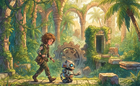 Gameplay d’un jeu similaire à Lost in Tandem