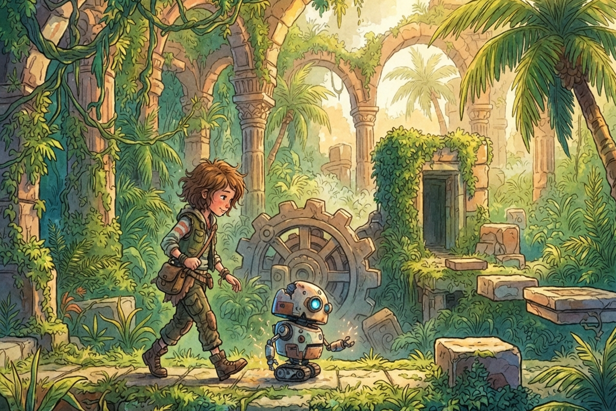 Gameplay d’un jeu similaire à Lost in Tandem