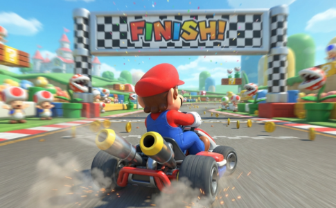 Gameplay d’un jeu similaire à Mario Kart World