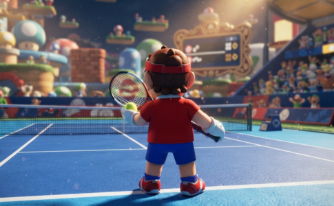 Gameplay d’un jeu similaire à Mario Tennis Fever