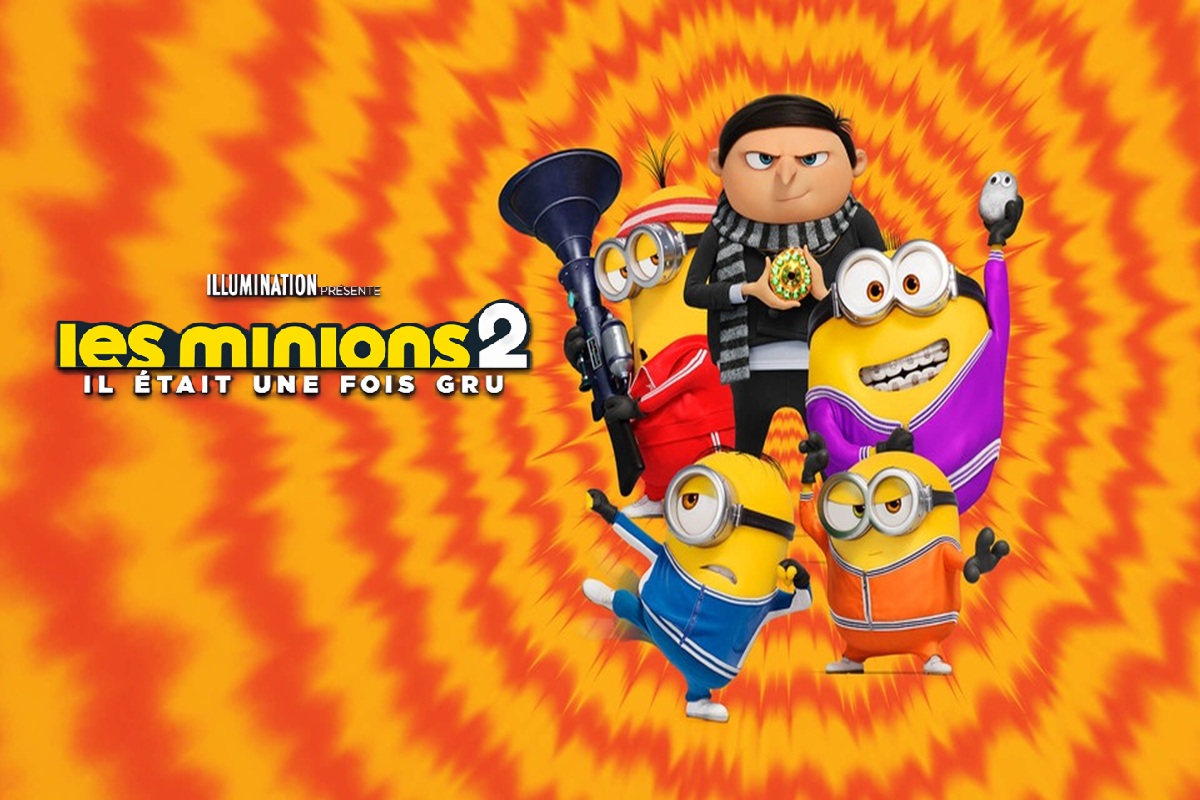 Affiche du film Les Minions 2 : Il Etait Une Fois Gru