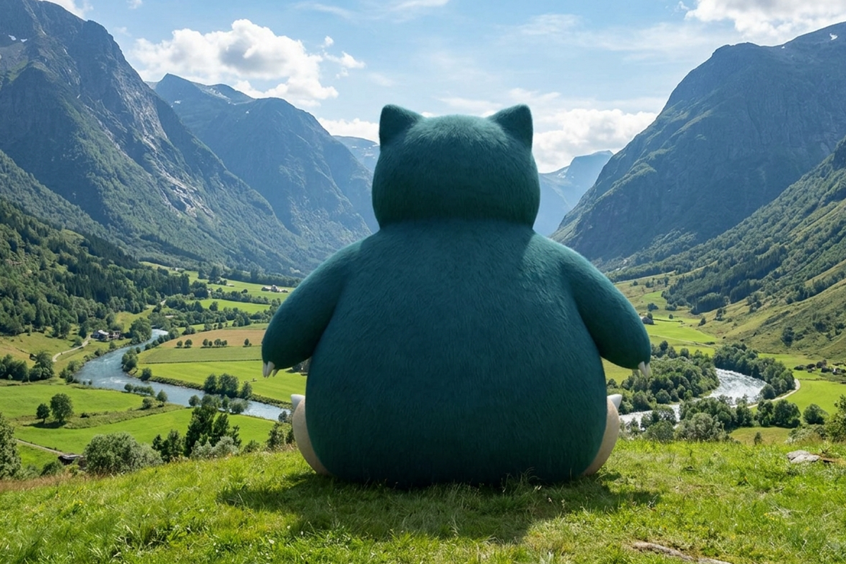 Un Pokémon similaire à Ronflex dans le jeu Pokémon Sleep