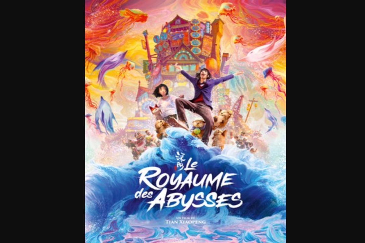 Affiche du film d’animation Le royaume des abysses