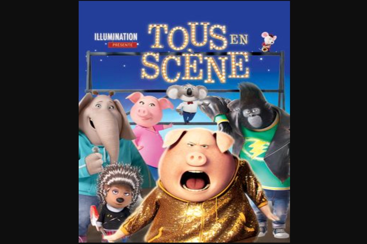 Affiche du film d'animation Tous en Scène