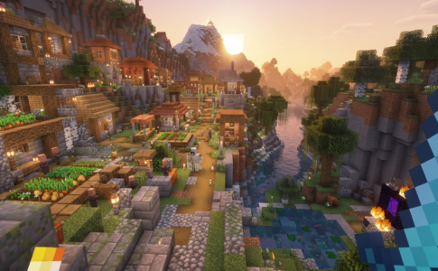 Gameplay d’un jeu d’aventure sandbox comme Minecraft