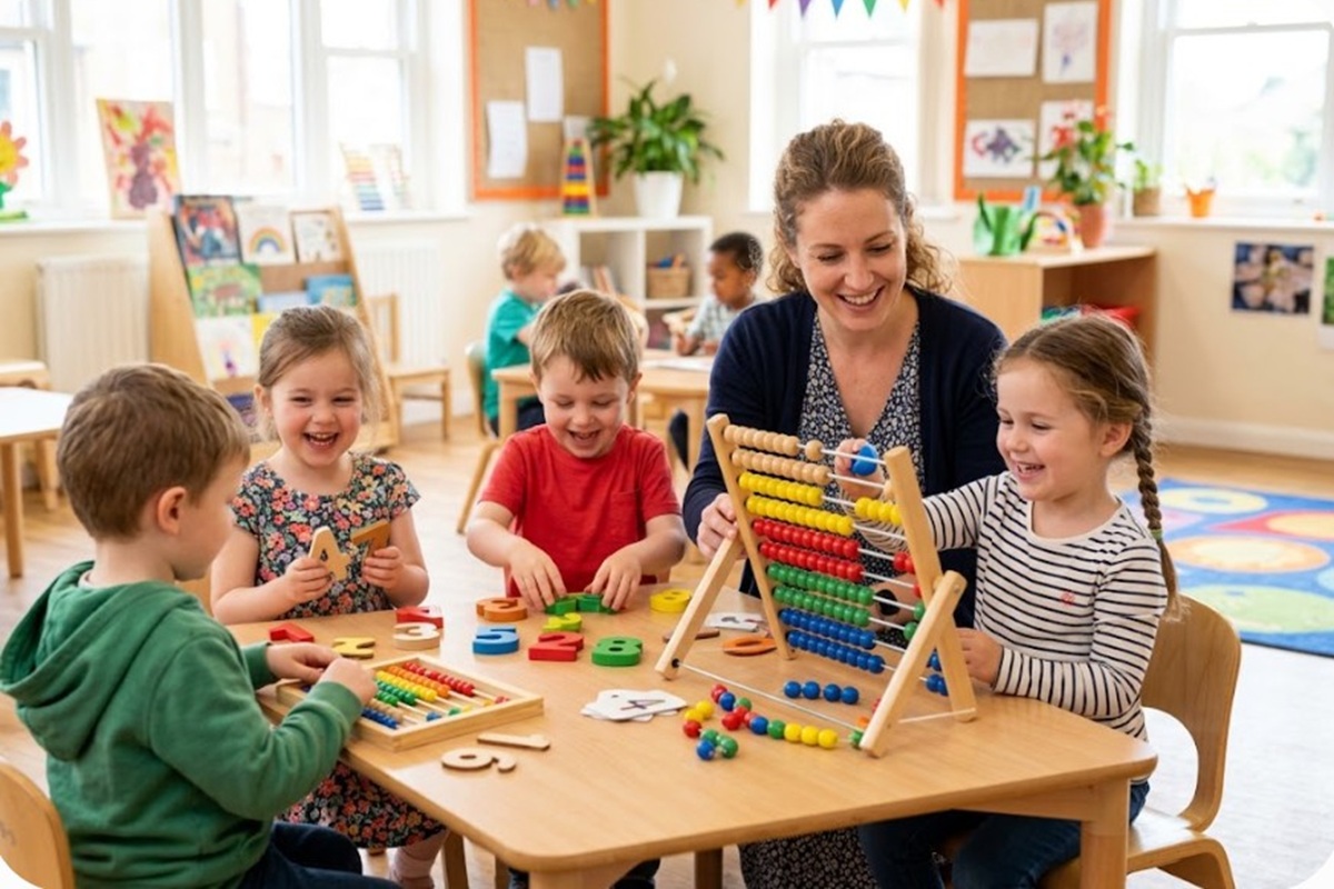 Une activité de comptage pour les enfants