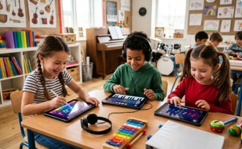 Des applications musicales pour enfants
