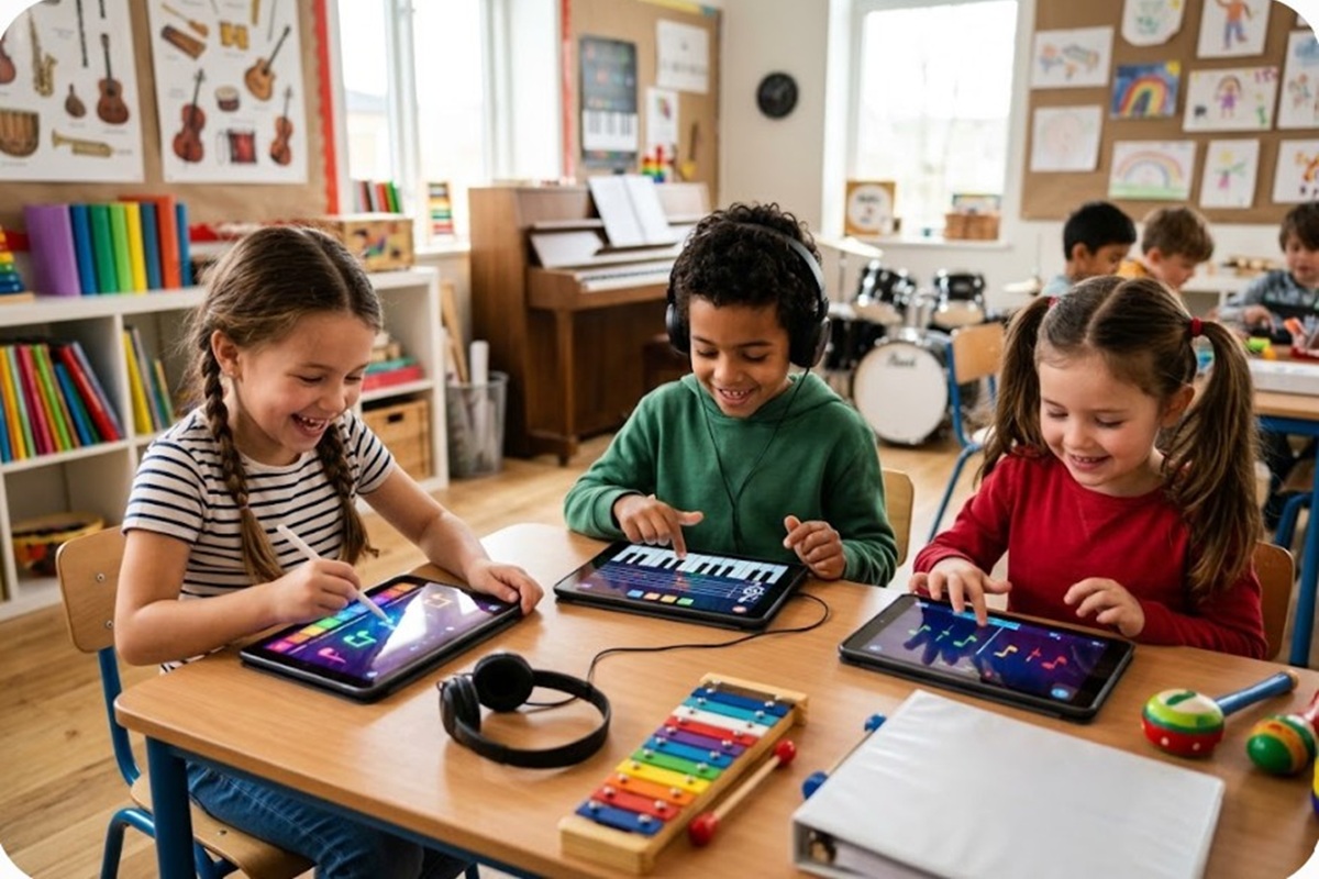 Des applications musicales pour enfants