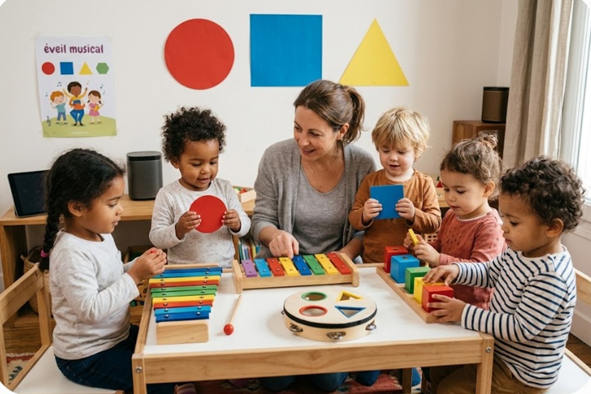 Découverte des formes pour la petite enfance
