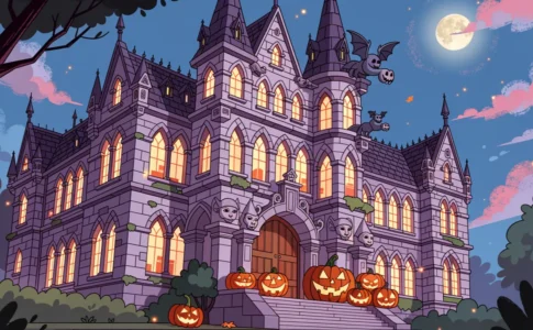 école des monstres Rotwood Academy dans l'ambiance de Monster Mia