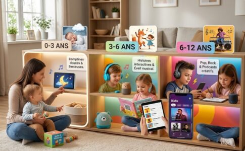 Des recommandations musicales pour enfants