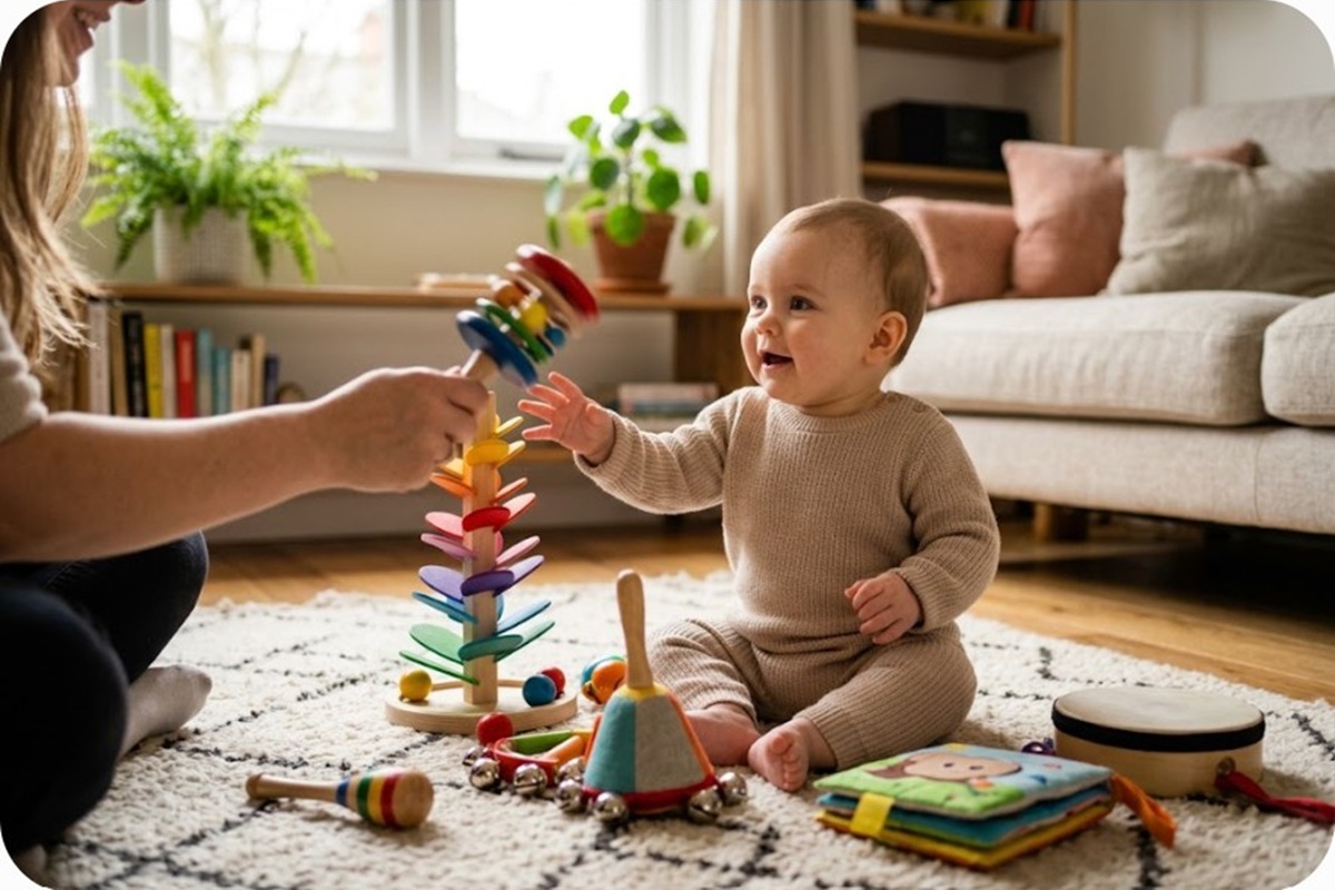 Découverte des sons pour les bébés