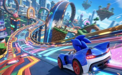Illustration des parcours du jeu Sonic Racing : CrossWorlds
