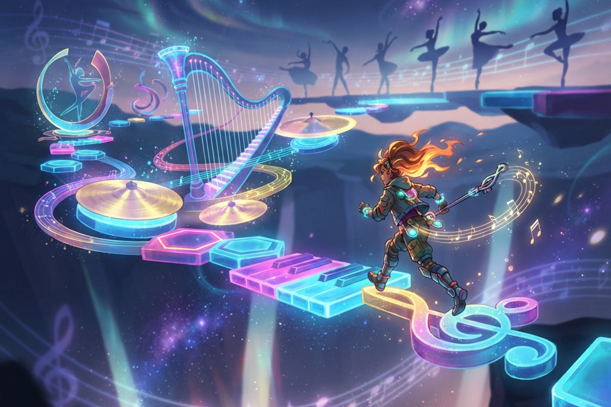Gameplay d’un jeu similaire à Just Dance : Decades of Hits