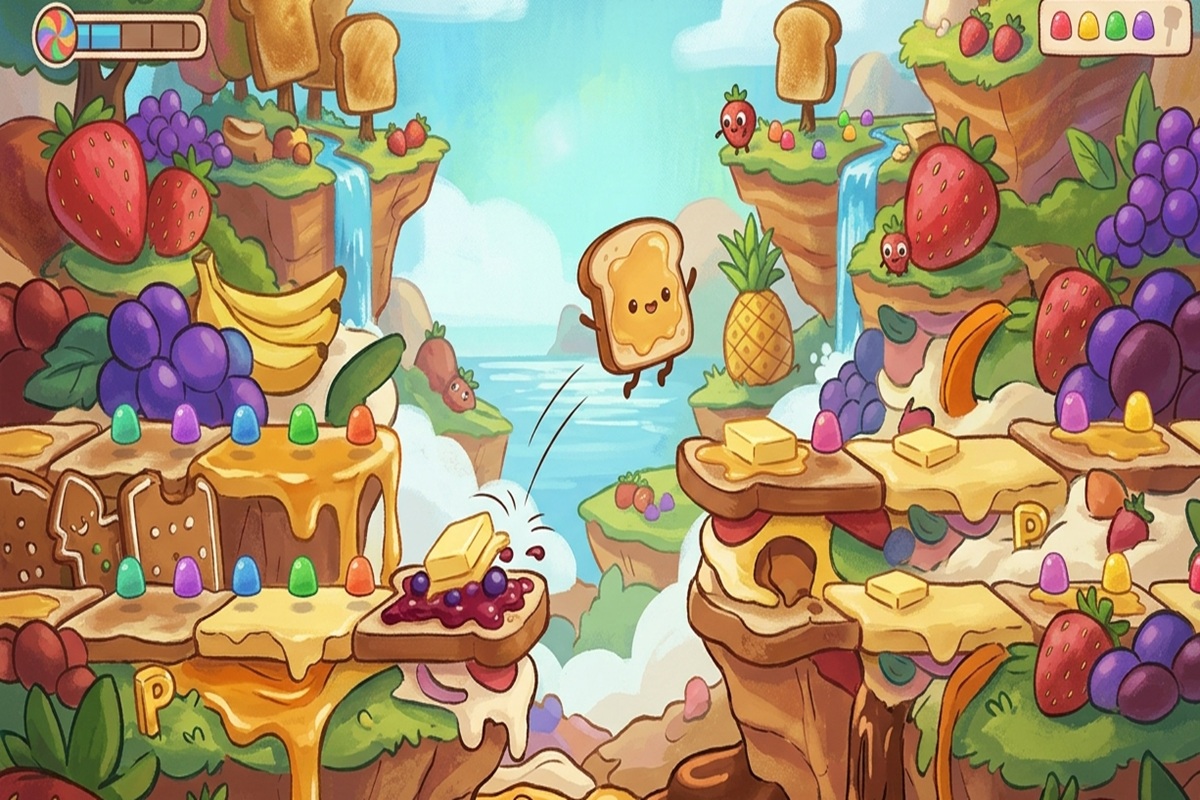 Gameplay amusant d’un jeu d’arcade comme Pardon My French Toast