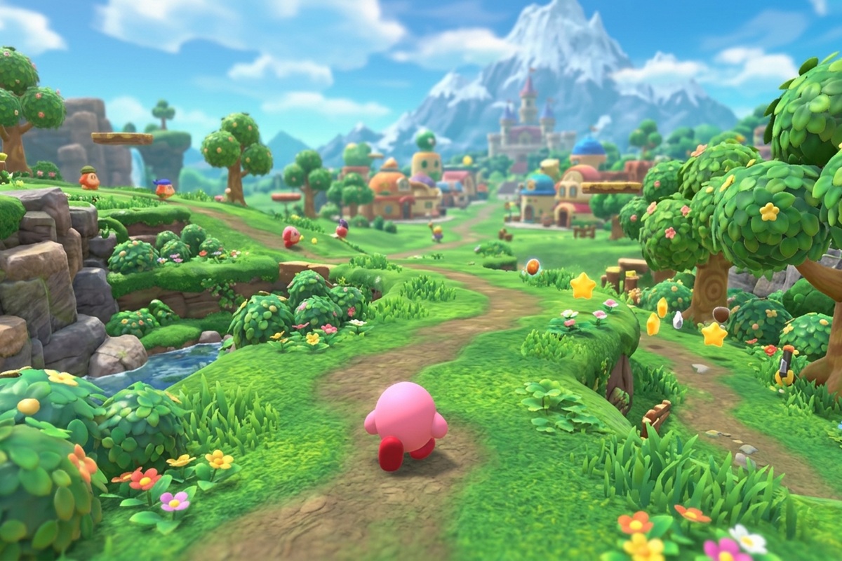 Gameplay d’un jeu similaire à Kirby and the World Beyond