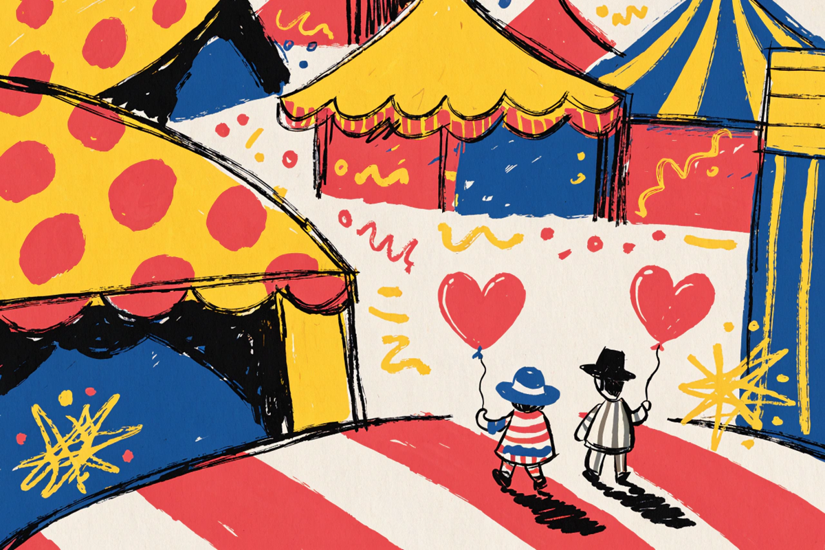 deux personnages vus de dos dans Mickey et Moi série interactive enfants