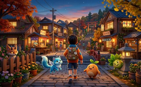 Gameplay d’un jeu similaire à Yo-kai Watch 2