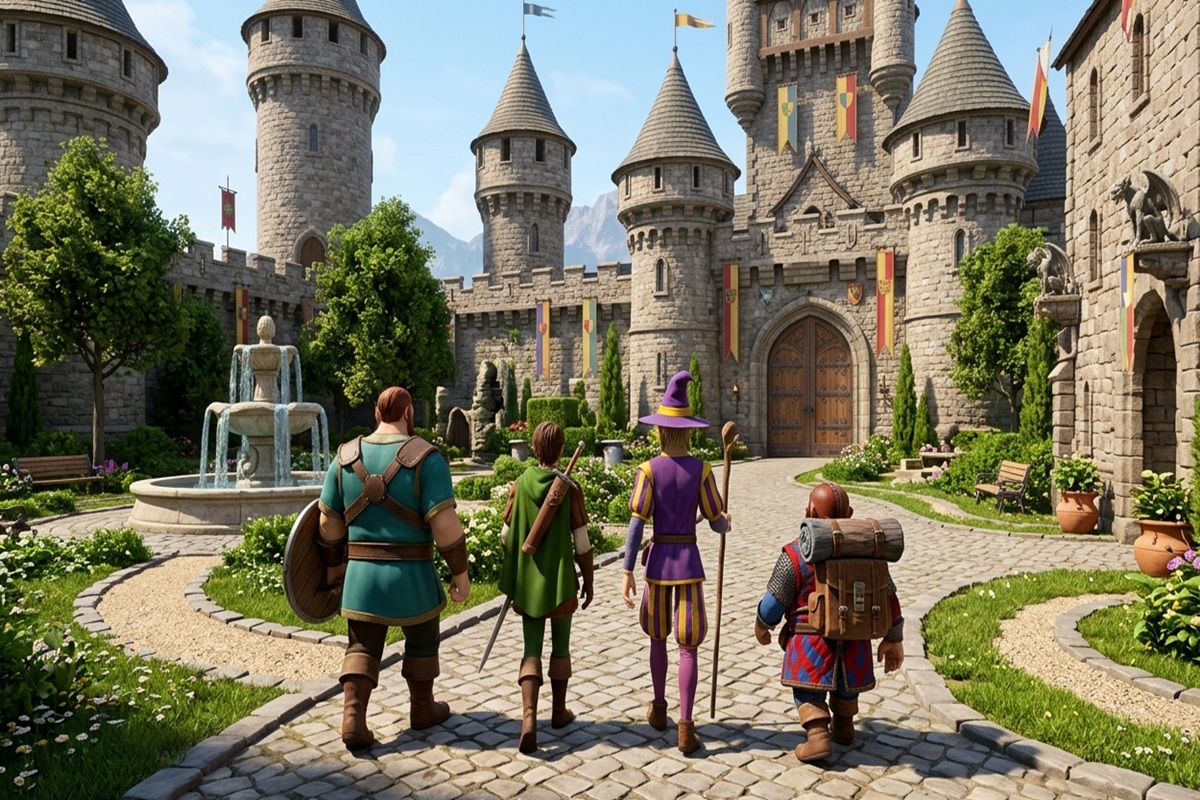 Les personnages d’un jeu similaires à Shrek 2 Remastered